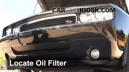 Oil & Filter Change Dodge Challenger (2008-2019) - 2010 Dodge